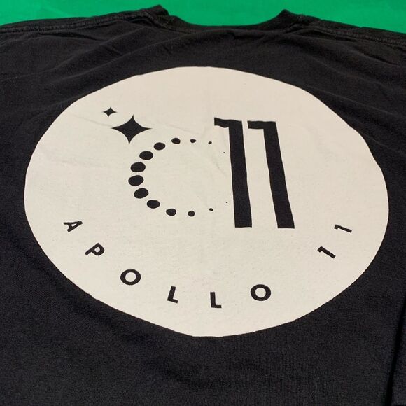 Space Exploration T-Shirt Mens XL Creative Action Network Long Sleeve Apollo 11 - Picture 3 of 6